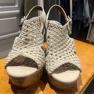 Women's Woven Platform Sandals